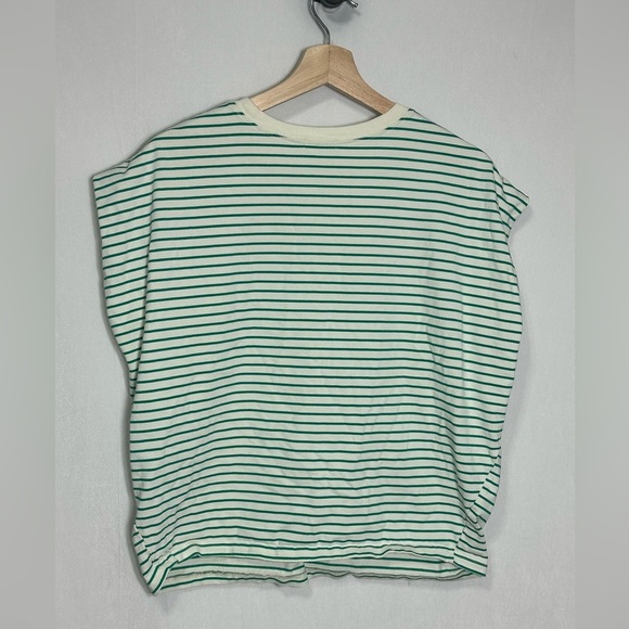 Pistola TRINA MUSCLE TEE - VERT STRIPE - green - small - Picture 8 of 9